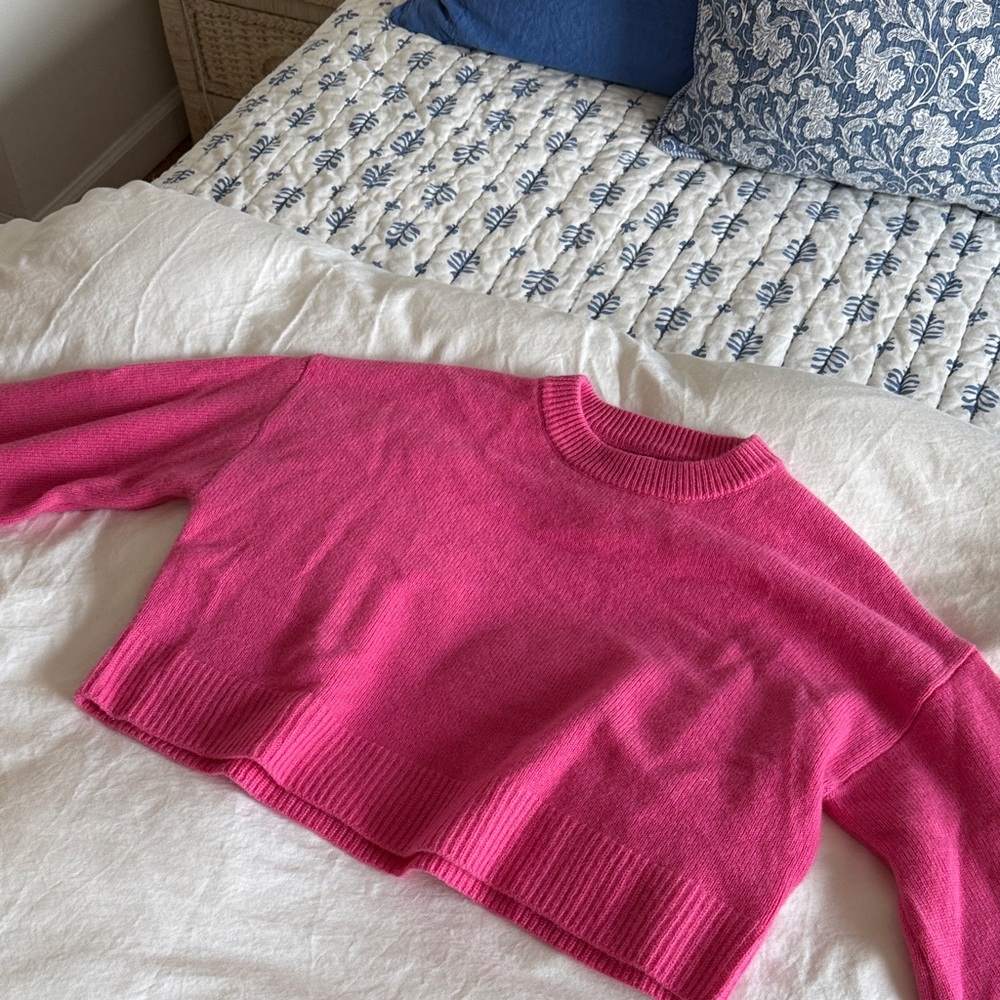 Sablyn cashmere sweater XS pink